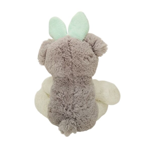 Inter American White Gray Dog Puppy Bunny Rabbit Ears Plush Stuffed Animal Toy - Picture 4 of 9